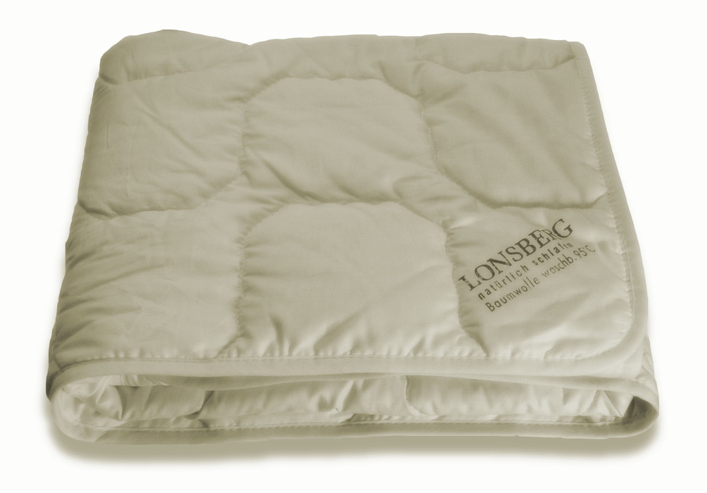 Lonsberg leichte waschbare Bettdecke aus Baumwolle